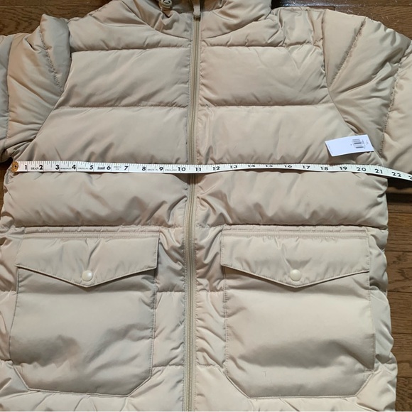 Old Navy Mens Hooded Quilted Puffer Jacket | S | Stone NEW!! - Picture 8 of 10